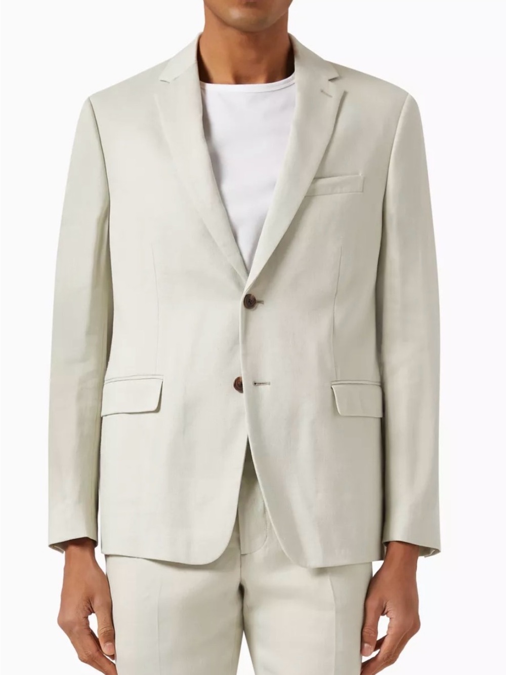 THEORY Morton Blazer in Linen & Viscose